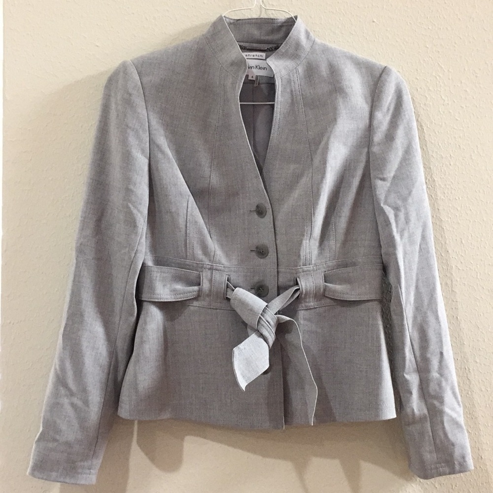 Calvin Klein Stretch Blazer. Size 4